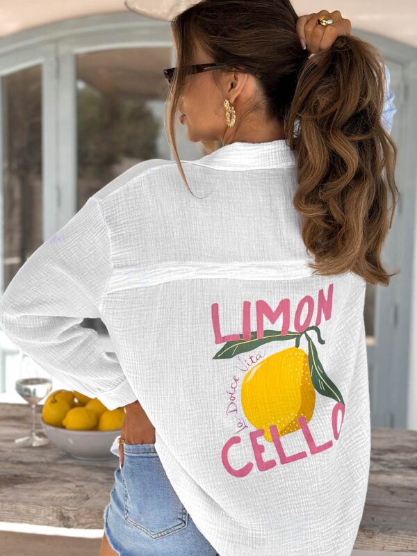 Limoncello Print  Shirt
