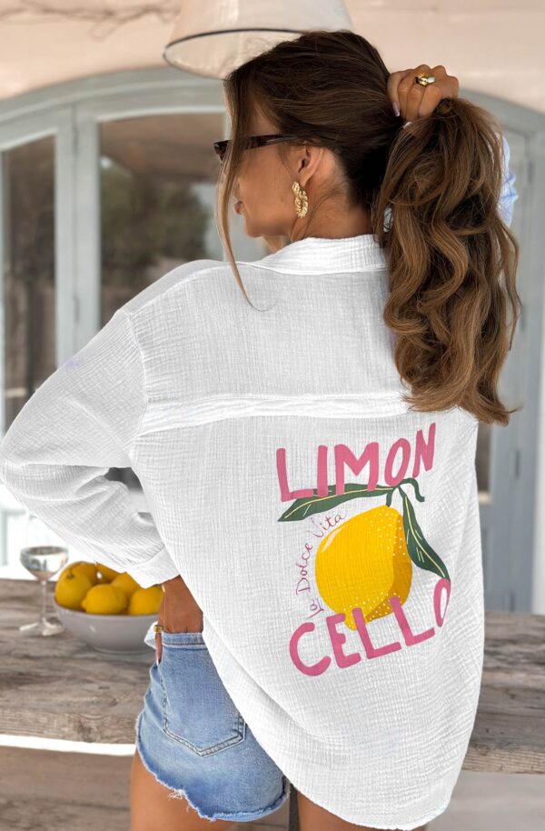 Limoncello Print  Shirt