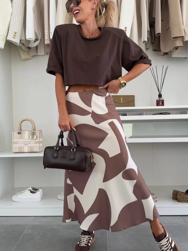 Cocoa Dusk Midaxi Skirt  for Women