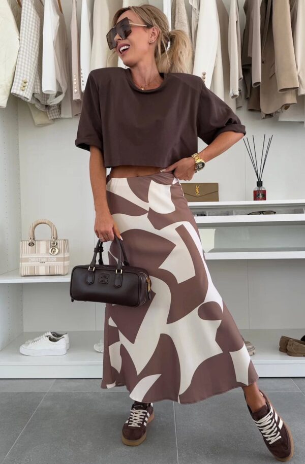 Cocoa Dusk Midaxi Skirt  for Women