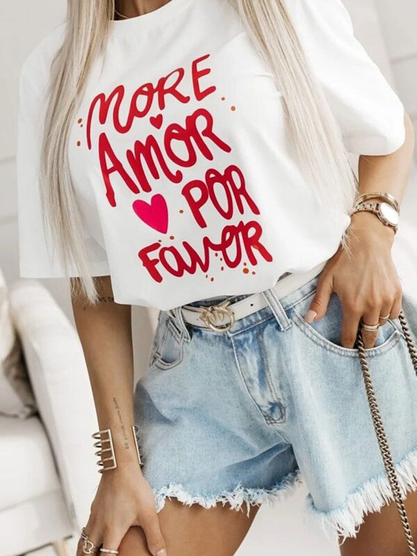 Amoré Tee – Ivory