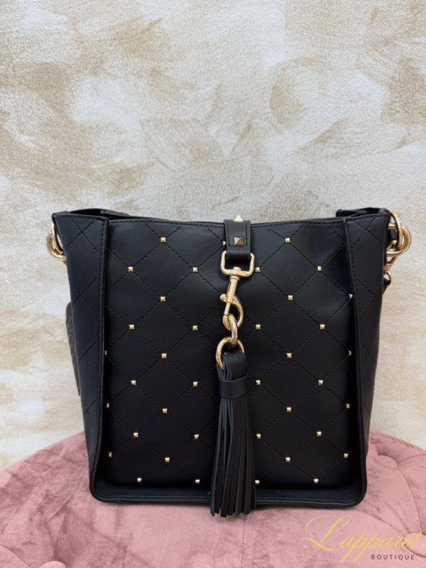 🖤 Noir Charm Studded Tote Bag ✨