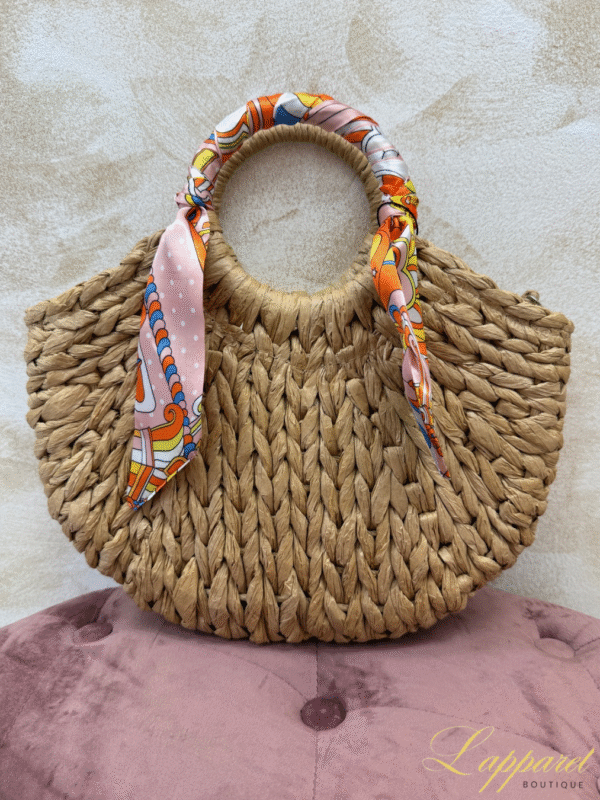 🌼 Sunset Bloom Woven Tote Bag ✨