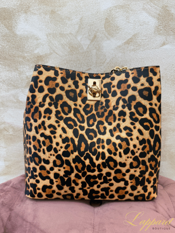 🐆 Golden Savannah Leopard Tote Bag ✨