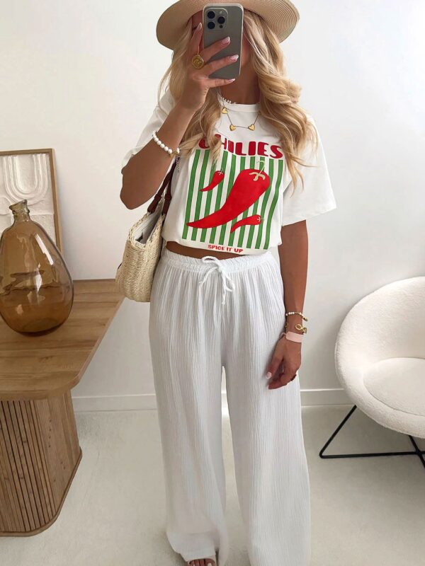 Flame Game – Ivory Spice Tee