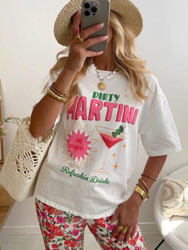 Ivory Twist – Dirty Martini Graphic Tee
