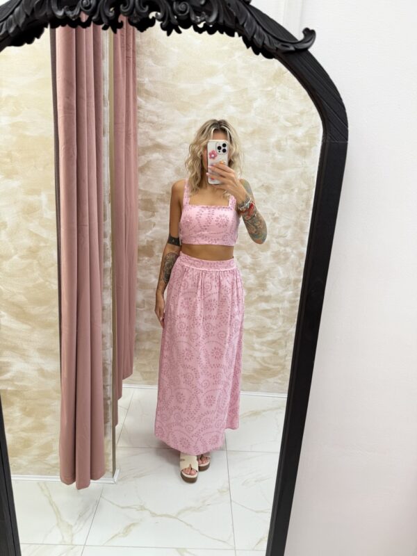 Rosa Broderie Co-Ord Set