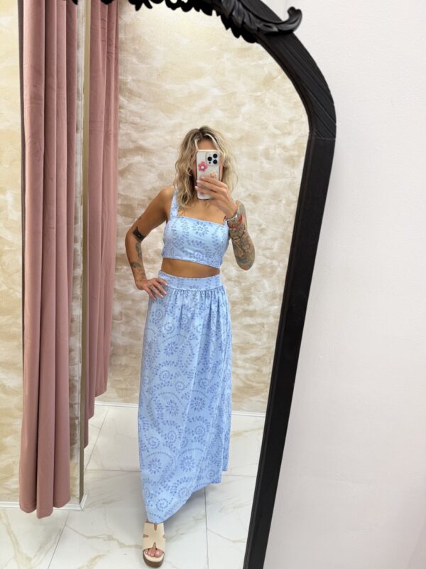 Celeste Broderie Co-Ord Set