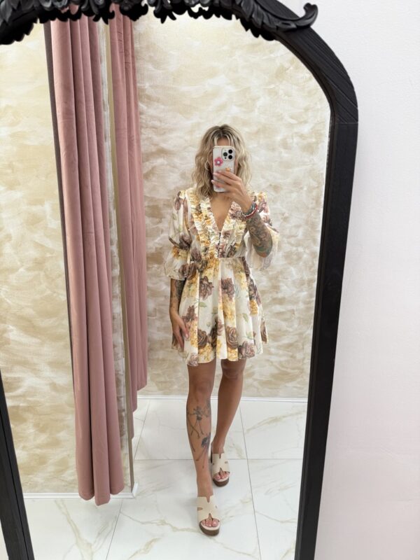 Marigold Romance Mini Dress